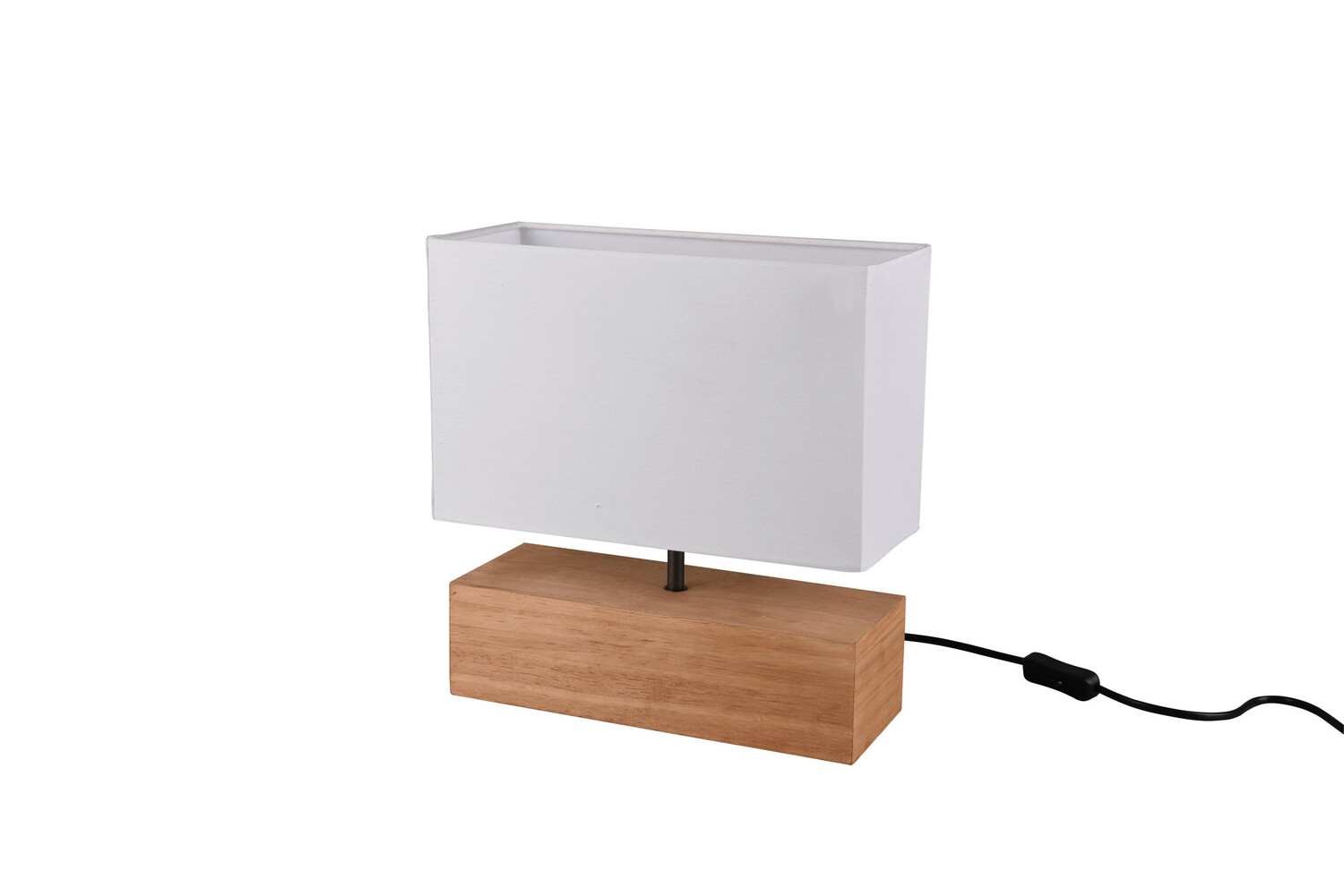 

Настольная лампа 30x12x30,5 см, натуральный/белый