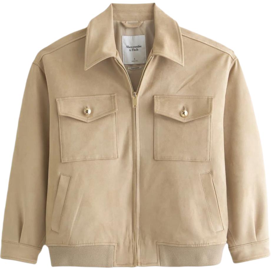 

Abercrombie＆Fitch Женская куртка хаки, Khaki