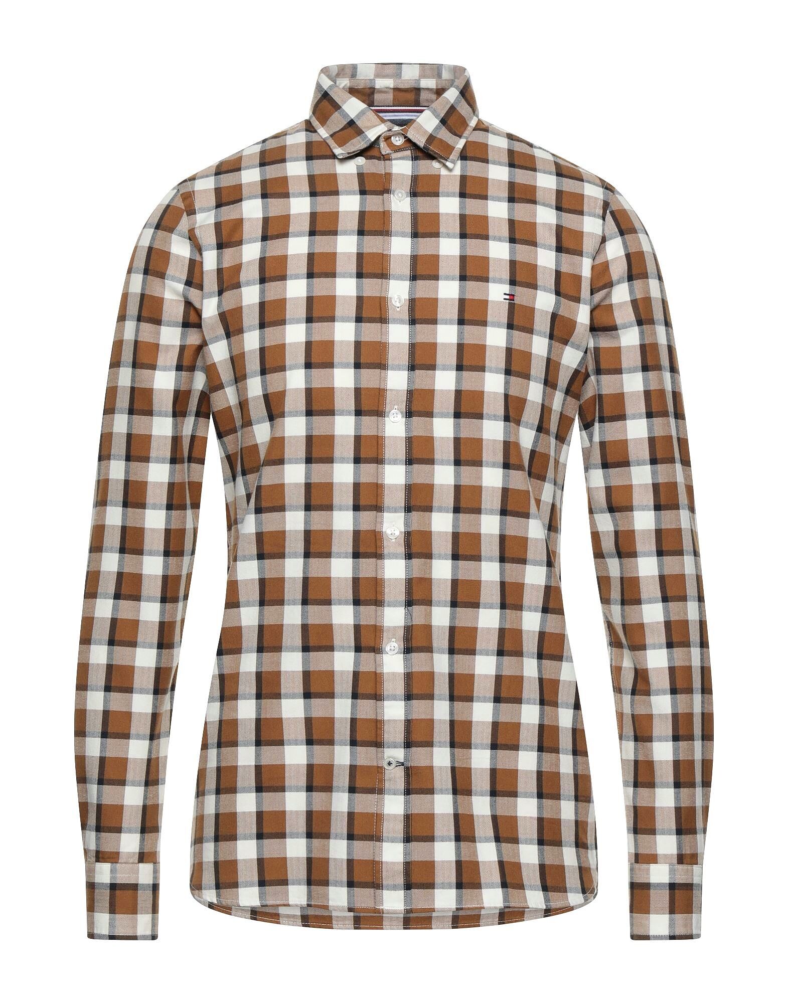 

Рубашка Tommy Hilfiger, коричневый