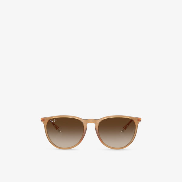 

Rb4171 Erika Phantos-Frame ацетатные солнцезащитные очки Ray-Ban, коричневый