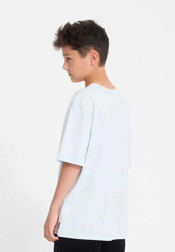 Футболка с принтом tee ben sanair Volcom, Light Blue Acid — фото 2