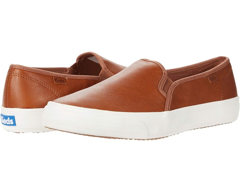 

Кроссовки Keds Double Decker Slip On, цвет Cognac 1