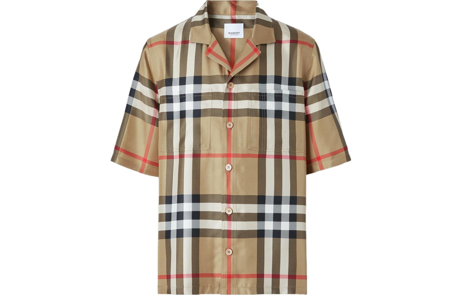 

Мужская рубашка Burberry, цвет Archive Beige