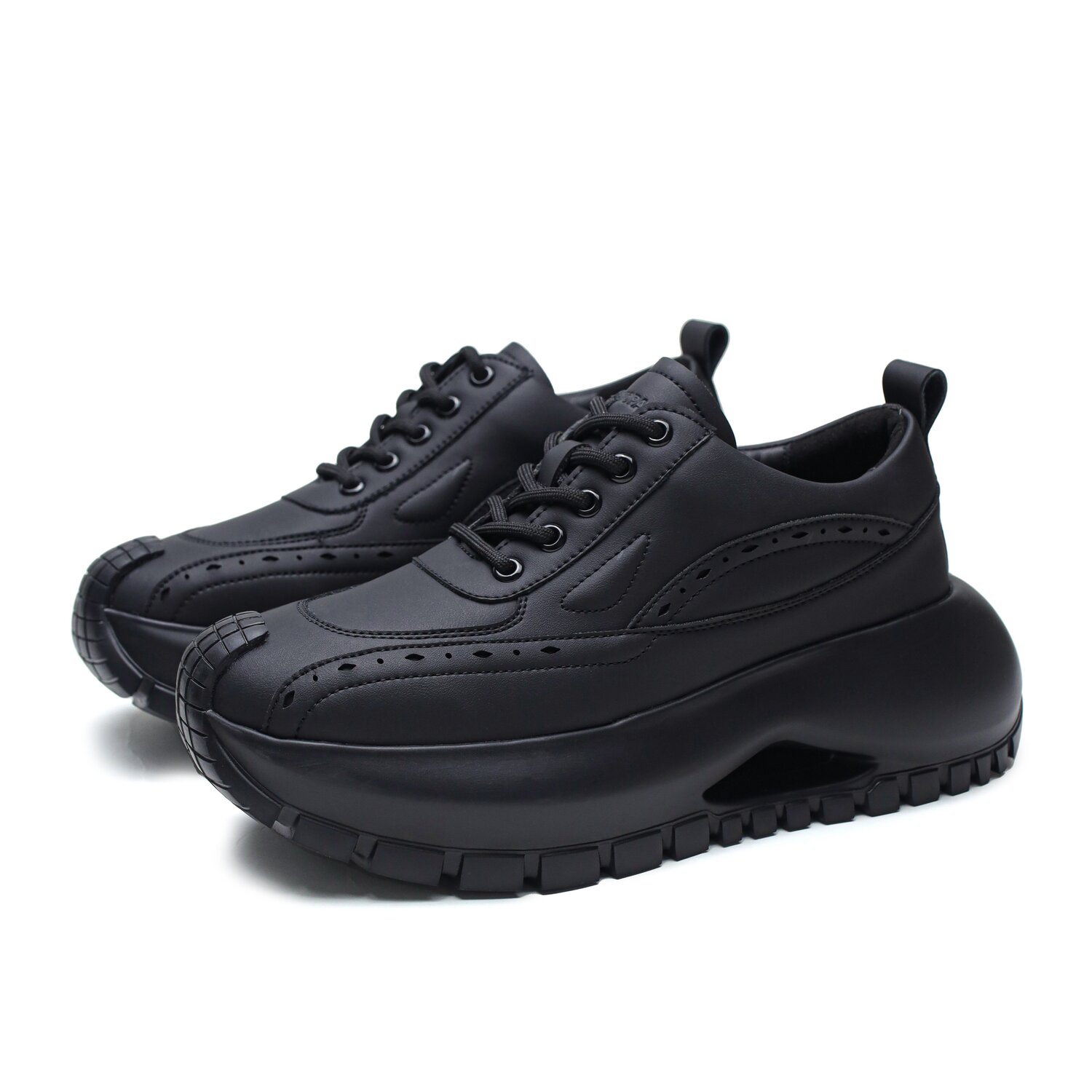 

Ignition Мужские черные низкие повседневные кроссовки для увеличения роста Height Increasing