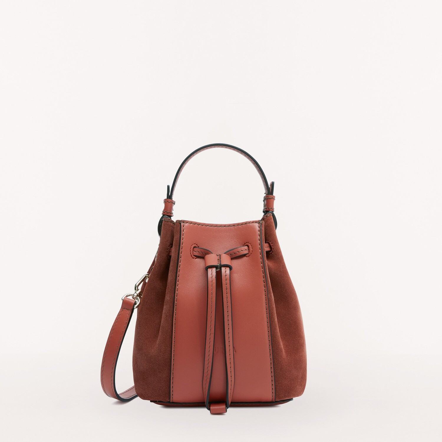 

Мини-сумка-ведро Furla Miastella, коричневый
