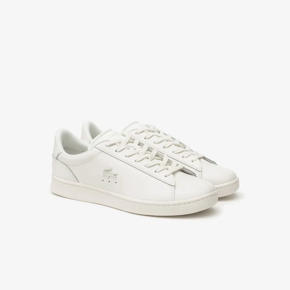 Мужские кожаные кроссовки Lacoste Carnaby Set, белые — фото 2