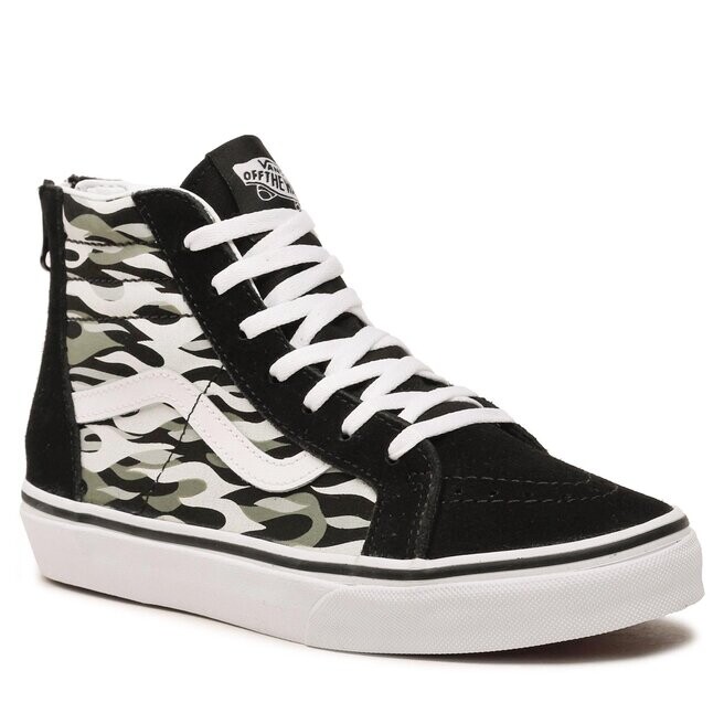 

Кроссовки Vans JnZip, черный