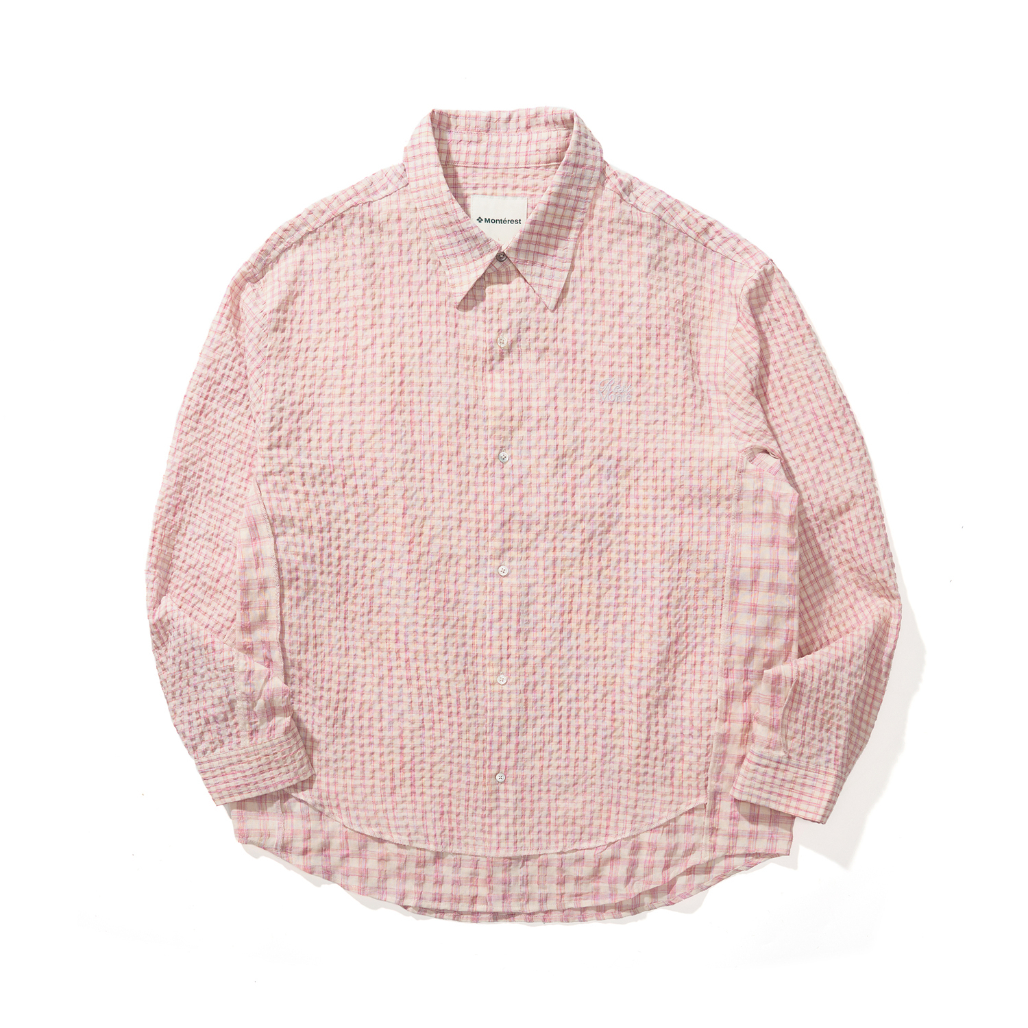 

Рубашка Monterest Shun Time Wilderness Shirt Unisex NOTHOMME, розовый