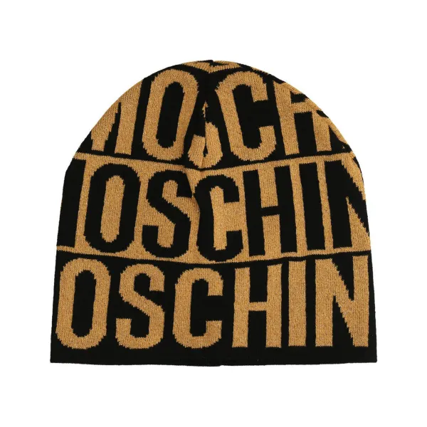 

Шапка с добавлением шерсти Moschino, оранжевый