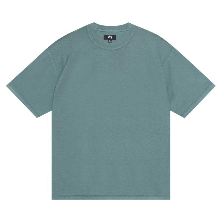 

Футболка Stussy Lazy Tee Deep Teal, бирюзовый