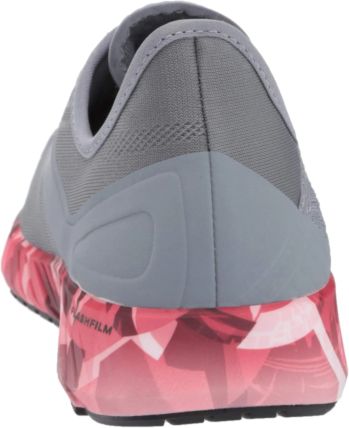 Мужские беговые кроссовки Reebok FLASHFILM 2.0 GR, цвет Cold Grey/Legacy Red — фото 3