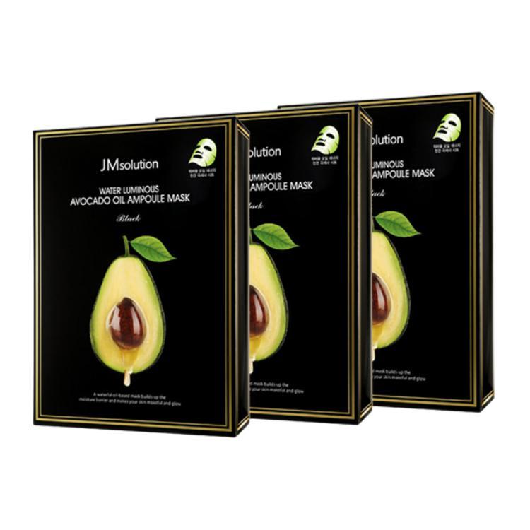 

JMsolution Маска для лица JM Solution Black Avocado сыворотка увлажняющая и питательная для любого типа кожи 10 штук/50 штук