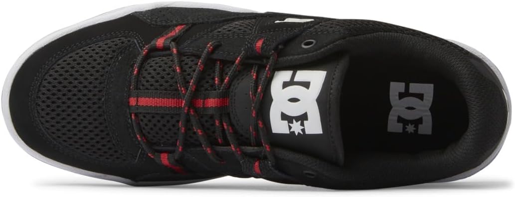 Кроссовки DC Shoes Construct для мужчин, черный/оранжевый — фото 4