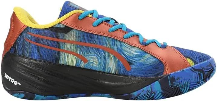 Баскетбольные кроссовки PUMA Adult All-Pro Nitro SQD Dylan Exhibit, 25 Spring Summer Colours Vivid Blue Tropical Blue 01 — фото 4