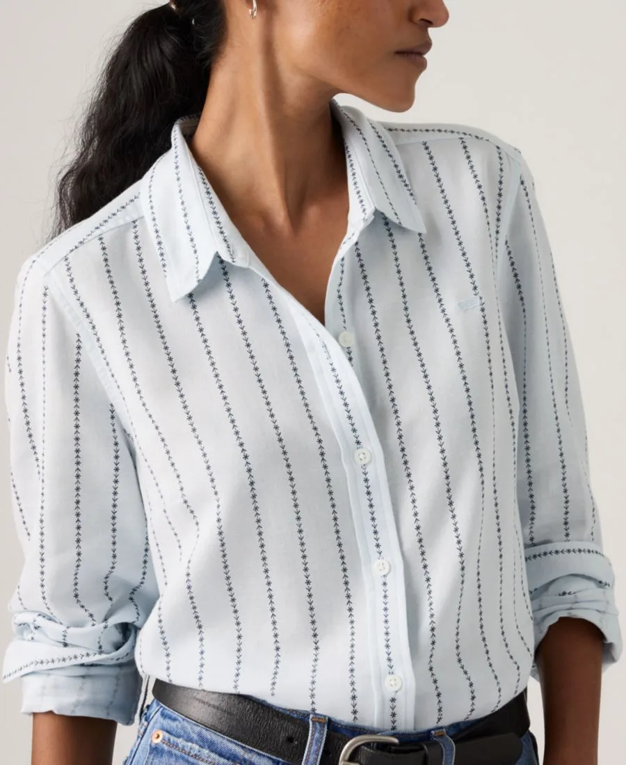 Рубашка Levi's Women's Classic Button-Up, Daisy Stripe — фото 3