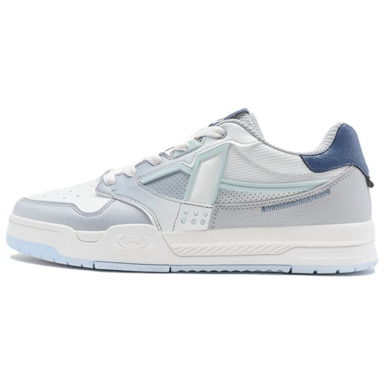 

Кроссовки XTEP Skateboarding Shoes Men Low-top Blue Gray White, синий