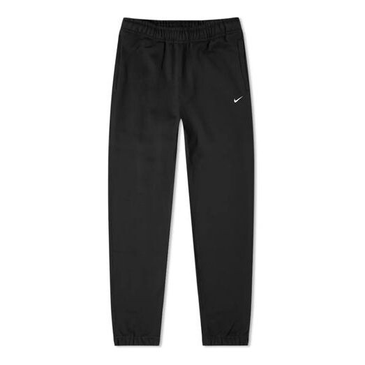 

Брюки men's logo pattern loose sports pants/trousers/joggers black Nike, черный