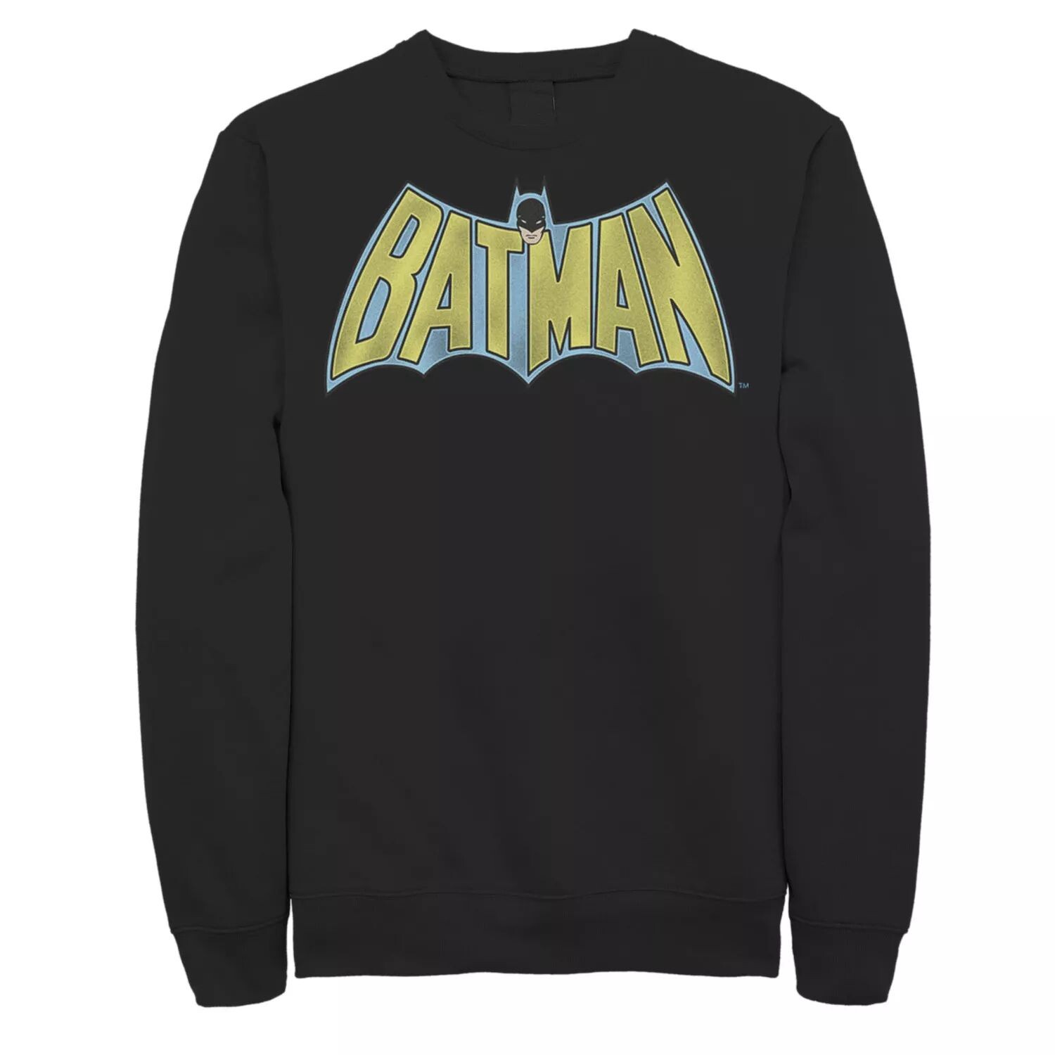 

Мужской винтажный свитшот с жирным текстовым логотипом DC Comics Batman