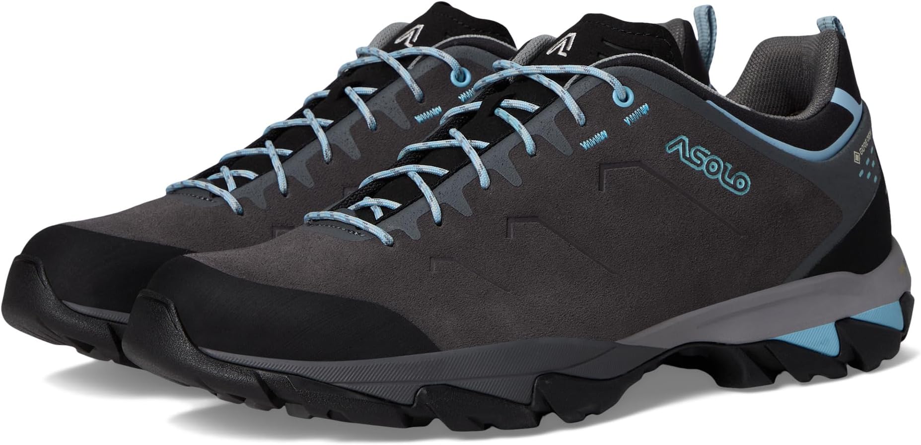 

Походные ботинки Asolo Acadia Lth GTX, цвет Graphite/Sky Blue