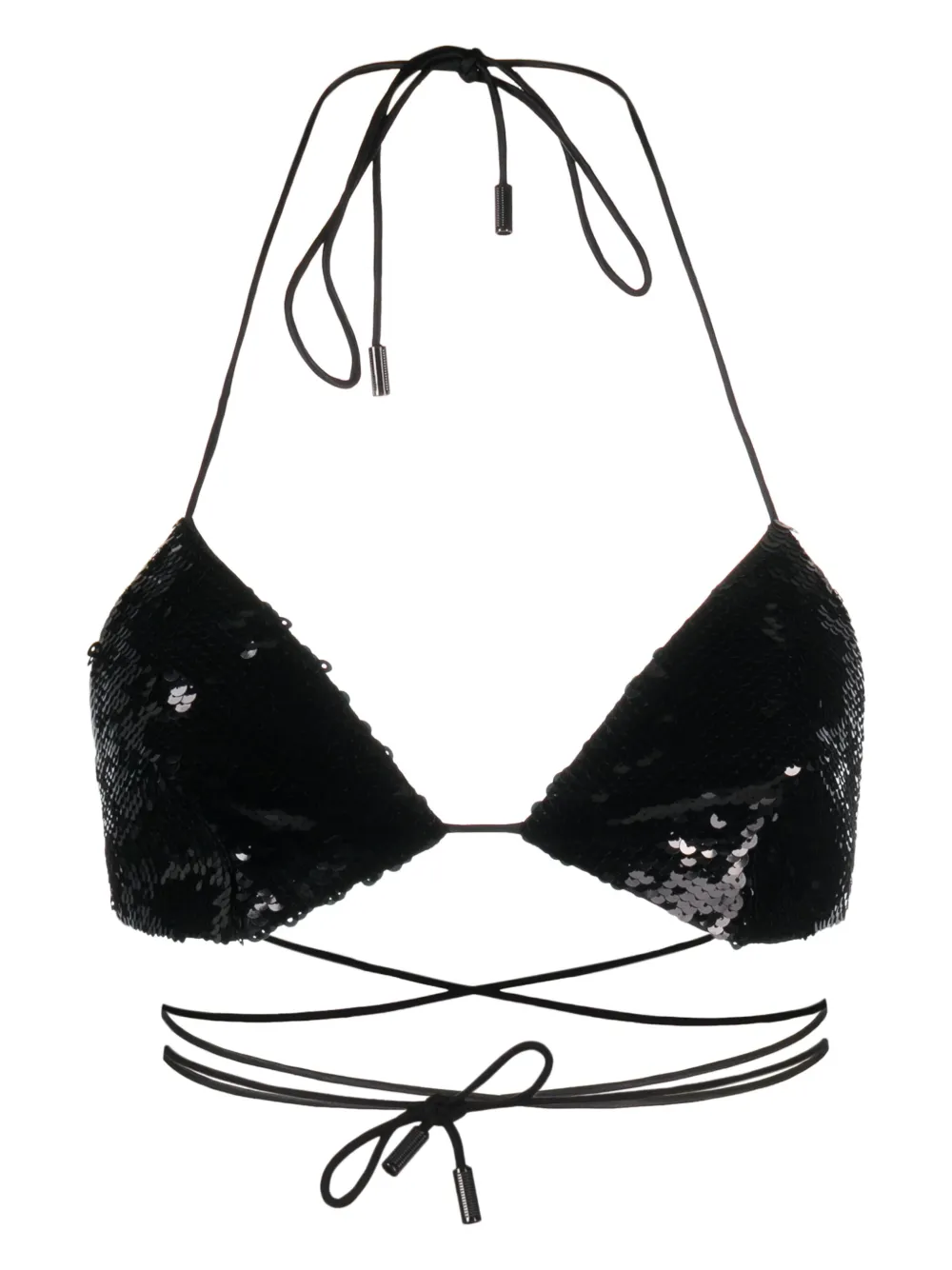 

Бюстгальтер Jade с пайетками Nuè, черный