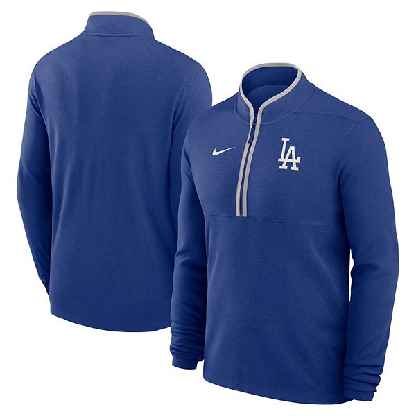 Мужская толстовка Los Angeles Dodgers Dri-FIT Victory с полузастежкой Nike — фото 2