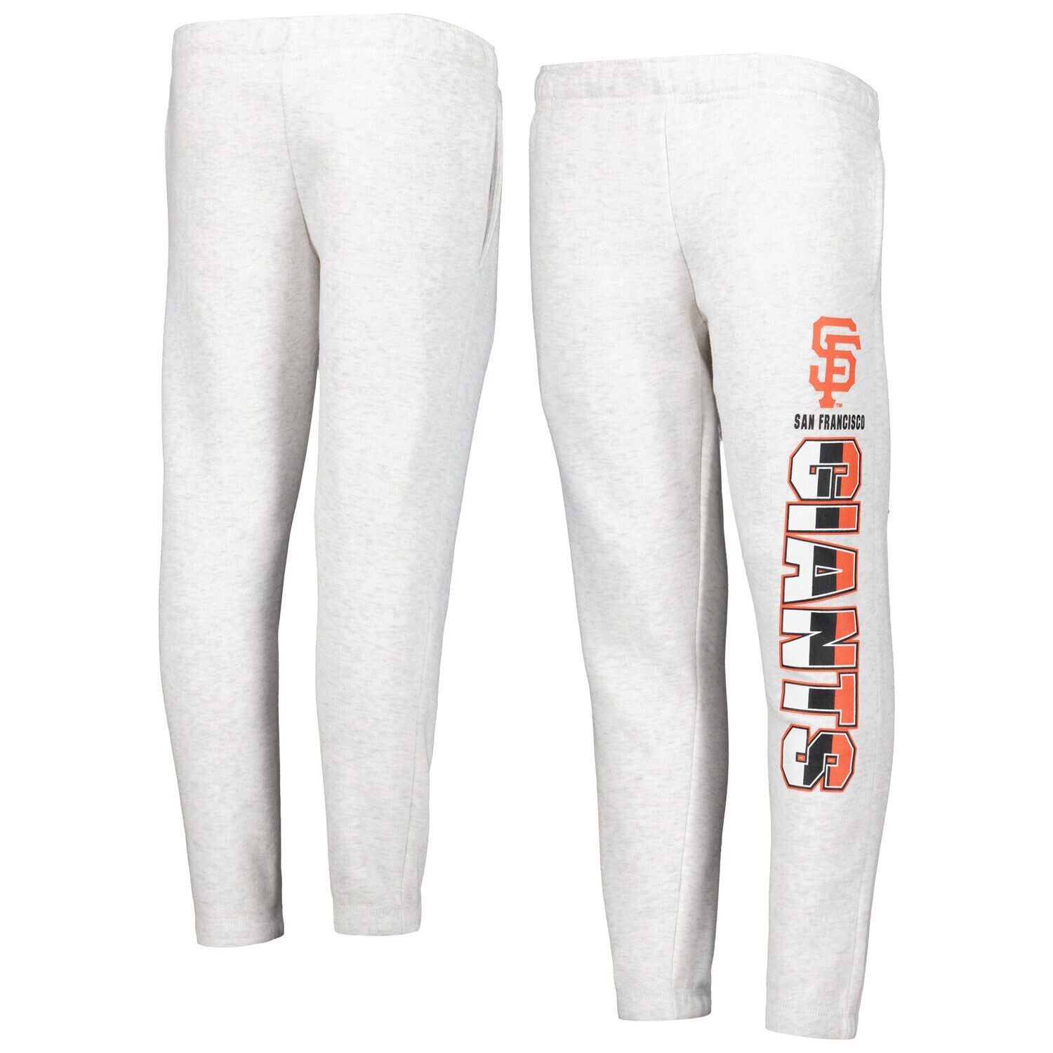 

Флисовые брюки Youth Ash San Francisco Giants Game Time Outerstuff