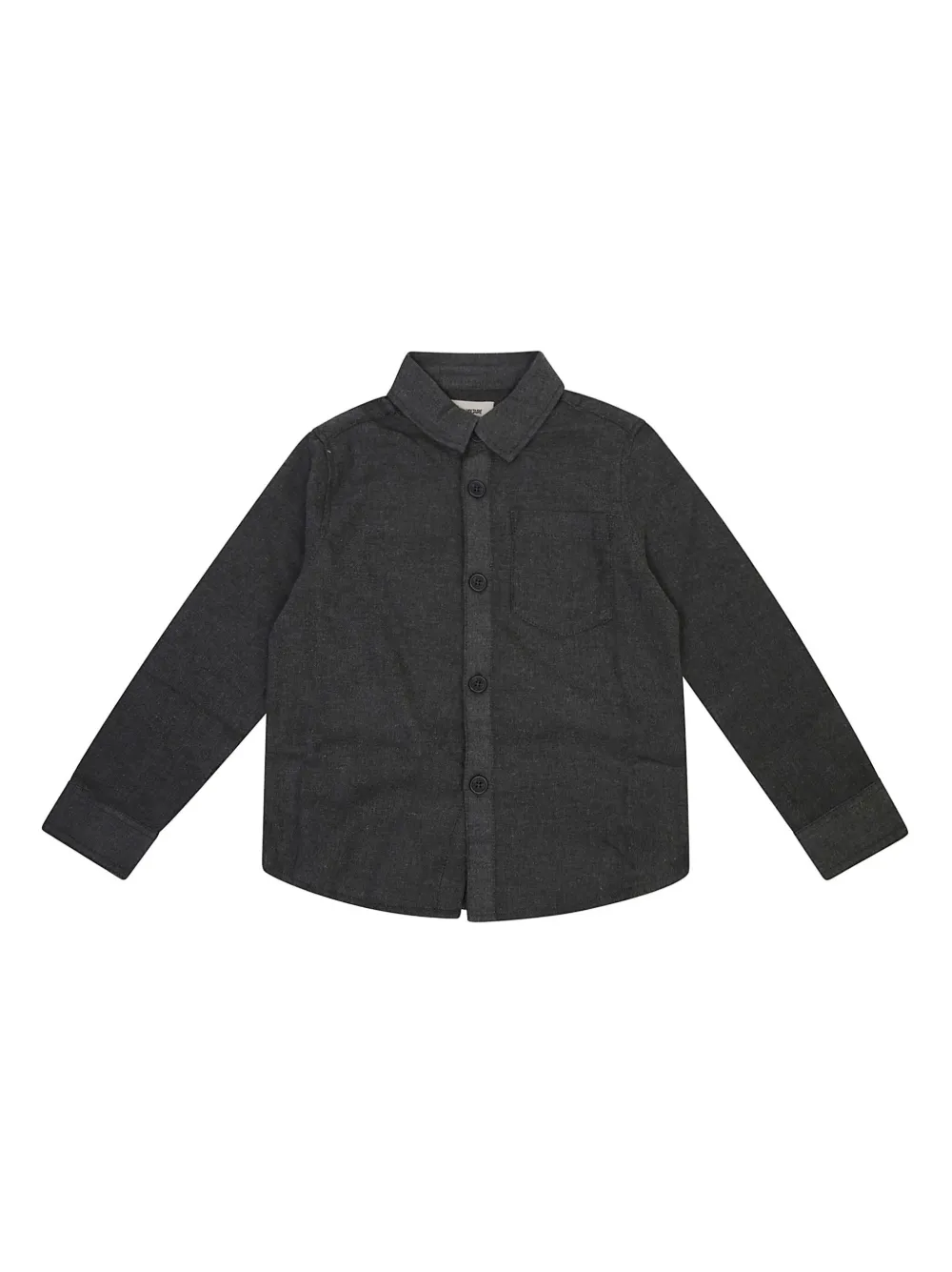 

Рубашка с вышивкой Zadig & Voltaire Kids, серый