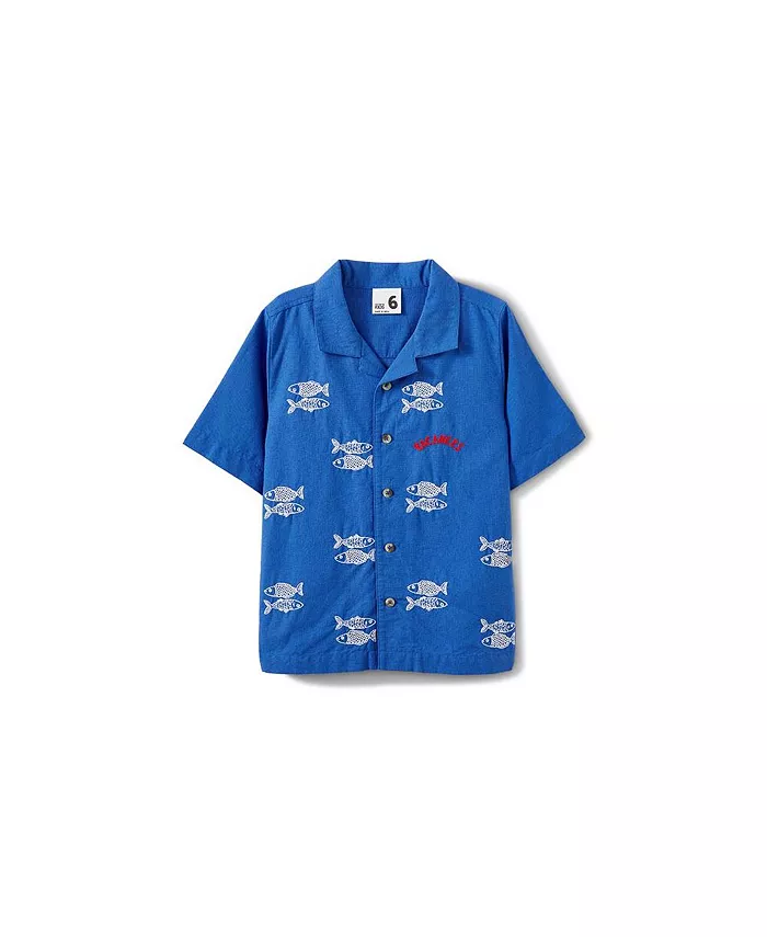 

Футболка с коротким рукавом Little/Big Cabana для мальчиков COTTON ON, синий
