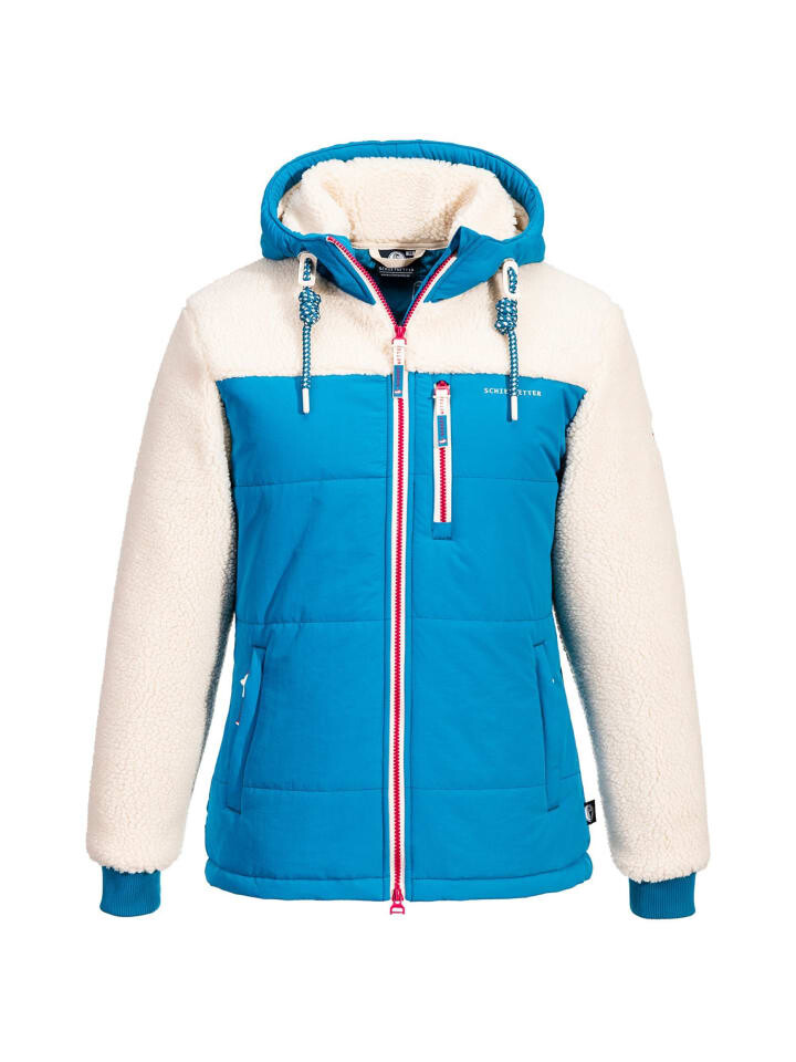 

Флисовая куртка SCHIETWETTER Hybridjacke Sturmfrei Lara, цвет deep ocean