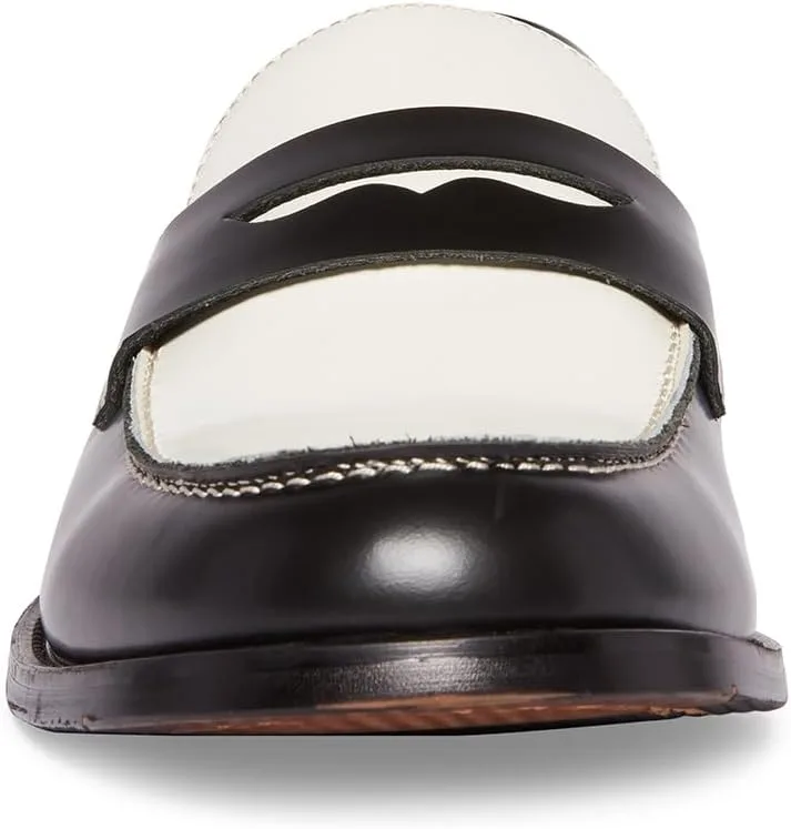 Мужские кроссовки Steve Madden Natan Penny Moc, белый/черный — фото 2