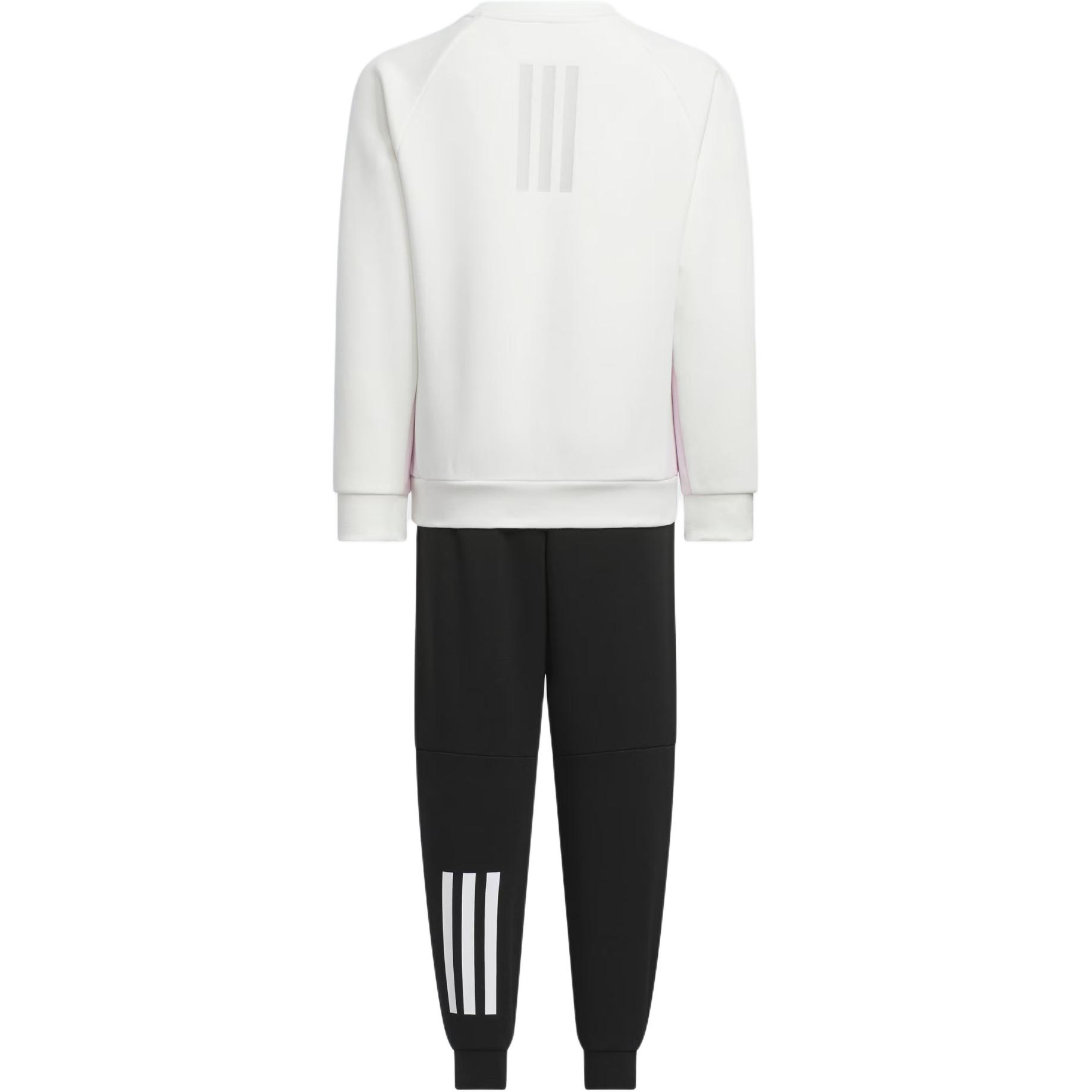 Повседневный спортивный костюм FW24 LK PERF SET для детей 3-7 лет Adidas, белый — фото 4