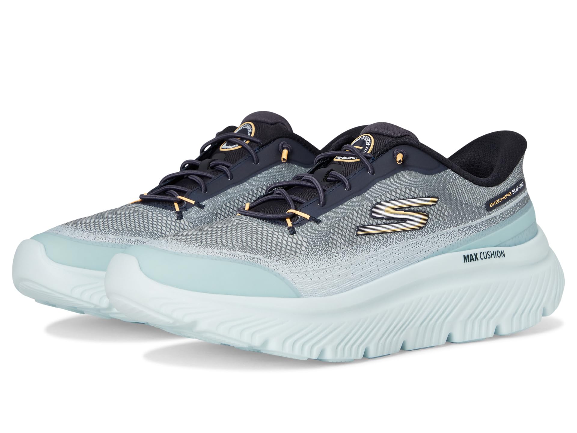 

Кроссовки SKECHERS Performance Go Walk Max Cushioning Hyper Burst Zoltar Hands Free Slip-in, цвет Light Blue