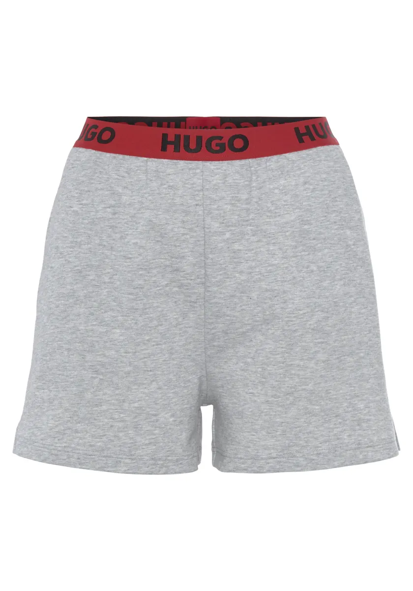 

Толстовки HUGO Underwear "SPORTY LOGO_SHORTS 10249156 01", с эластичным поясом с логотипом Hugo, серый