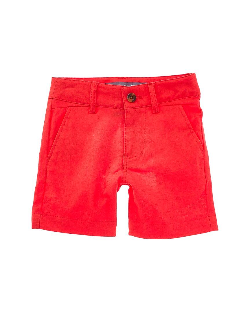 

Appaman льняные брюки-шорты, оранжевый