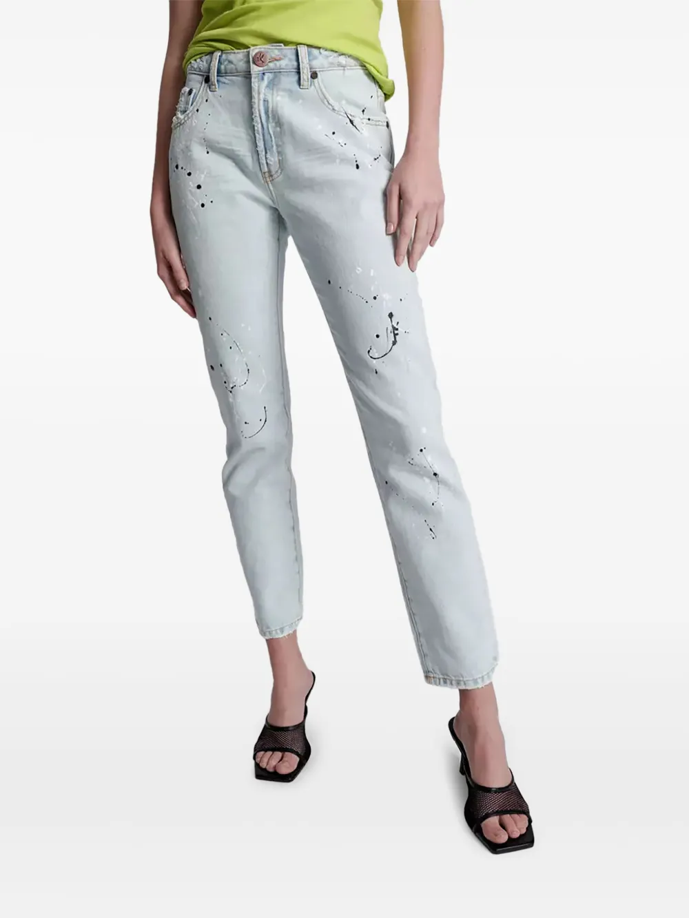 

Прямые джинсы One Teaspoon, синий