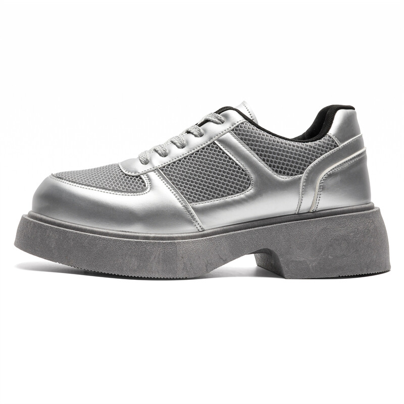 

Туфли Men"s Casual Men Low-Top Silver Gray Medd
