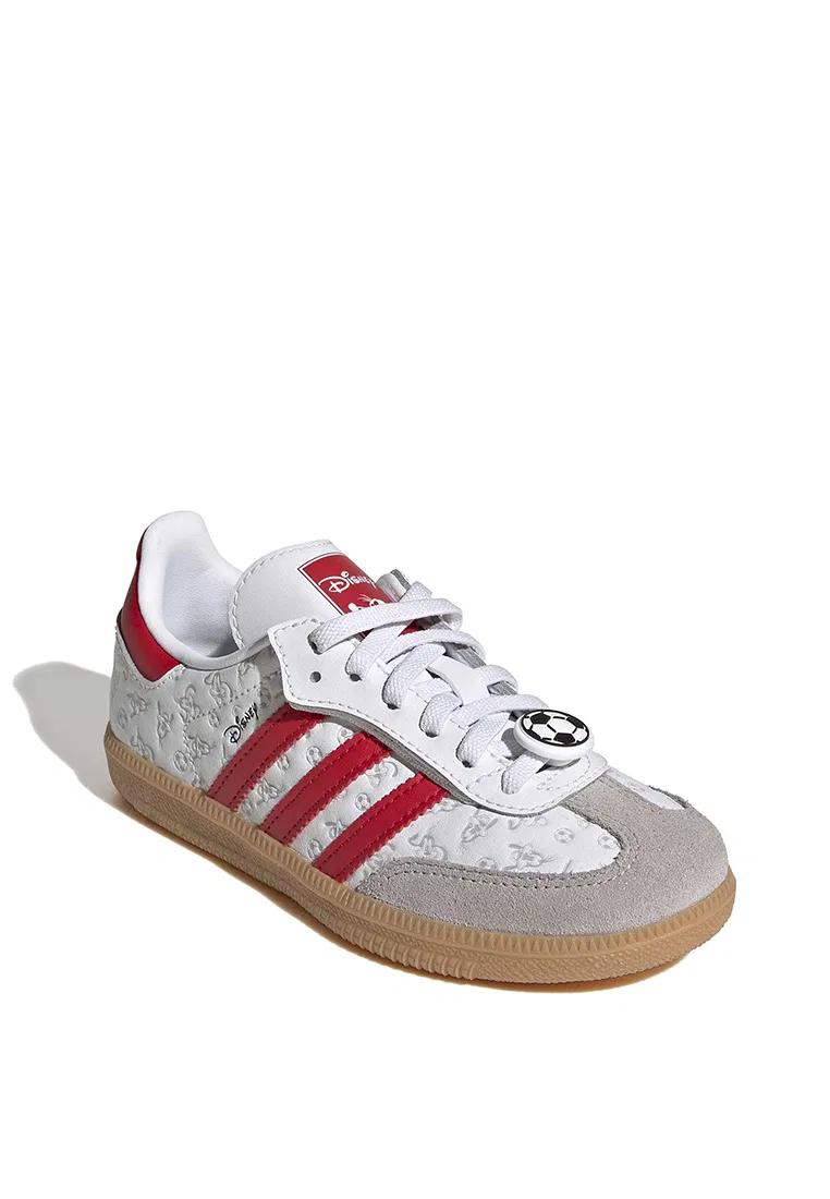 Кроссовки детские, эластичная шнуровка, модель Samba OG, Adidas, белый — фото 2