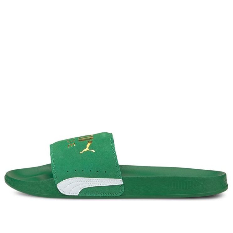 

Шлепанцы PUMA Leadcat Ftr Suede Classic Green Slipper, зеленый