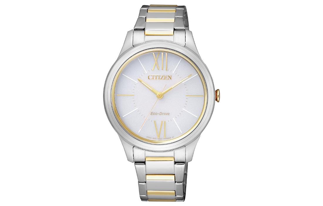 

CITIZEN Часы Women's Ecology Drive Collection Watch, White Dial