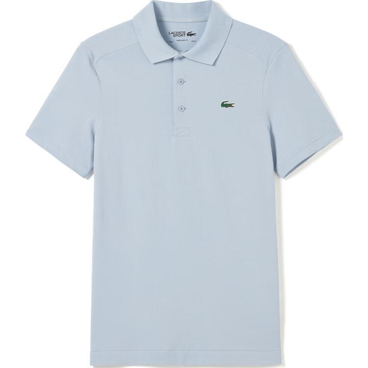 

LACOSTE Светло-голубая поло для мужчин, Синий, LACOSTE Светло-голубая поло для мужчин