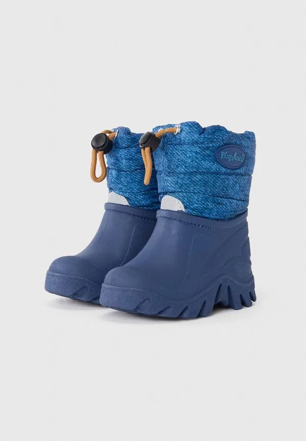 Зимние ботинки meliert Playshoes, Blau — фото 2