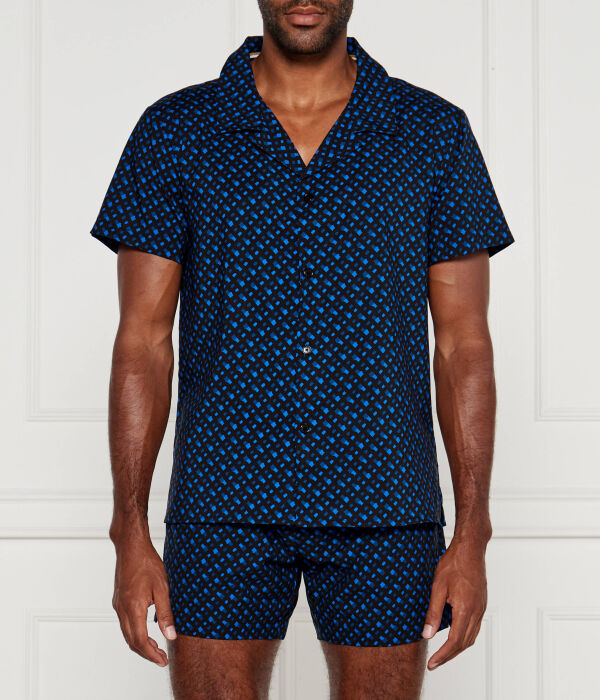

Рубашка Boss Manu Regular Fit, синий