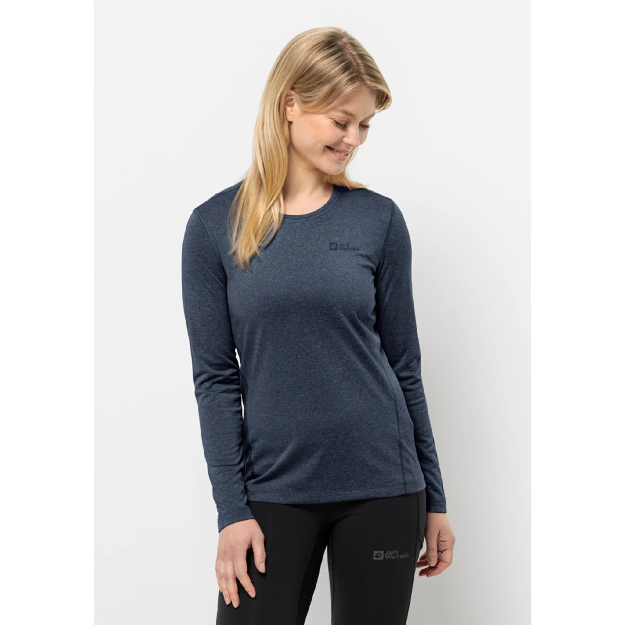

Свитер с круглым вырезом Jack Wolfskin "SKY THERMAL L/S W", синий
