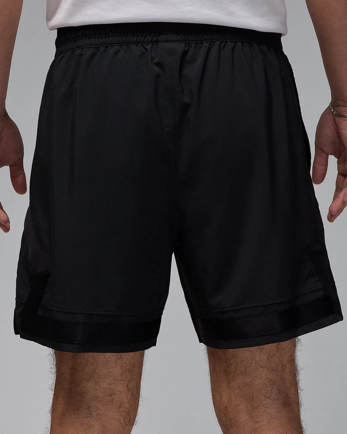 Мужские шорты Jordan Sport Dri-FIT Woven Diamond, Black/Black/Black — фото 4