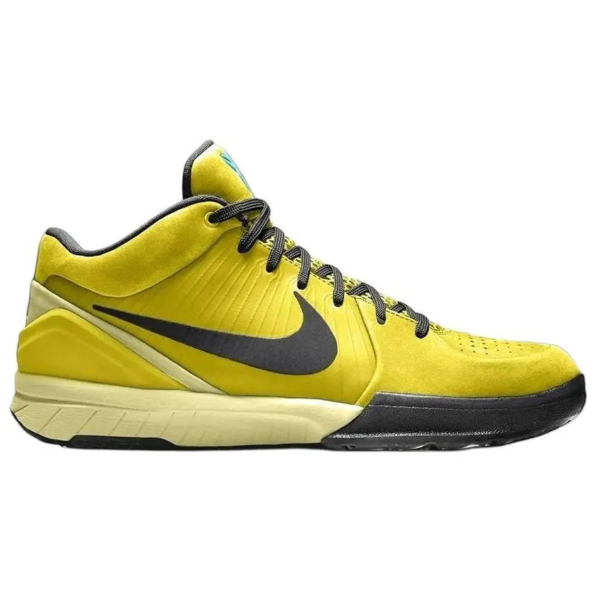 Kobe 4 Protro Chbl Nike, Glowing желтый/Soft желтый/Cactus зеленый/черный — фото 4