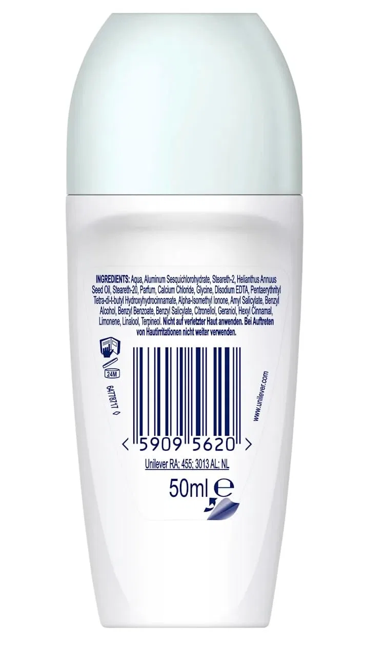 Дезодорант-антиперспирант Rexona Cotton Dry, роликовый, 6 x 50 мл Rexona — фото 2