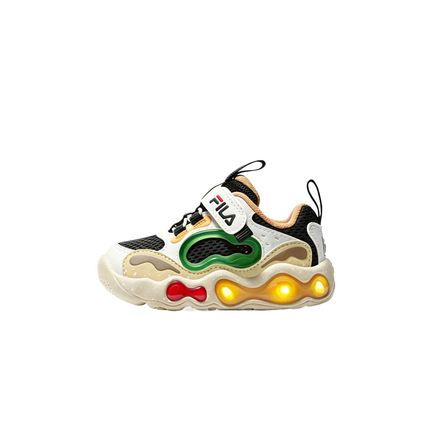 Кроссовки для малышей Heritage FHT FILA KIDS Черные/Молочно-белые