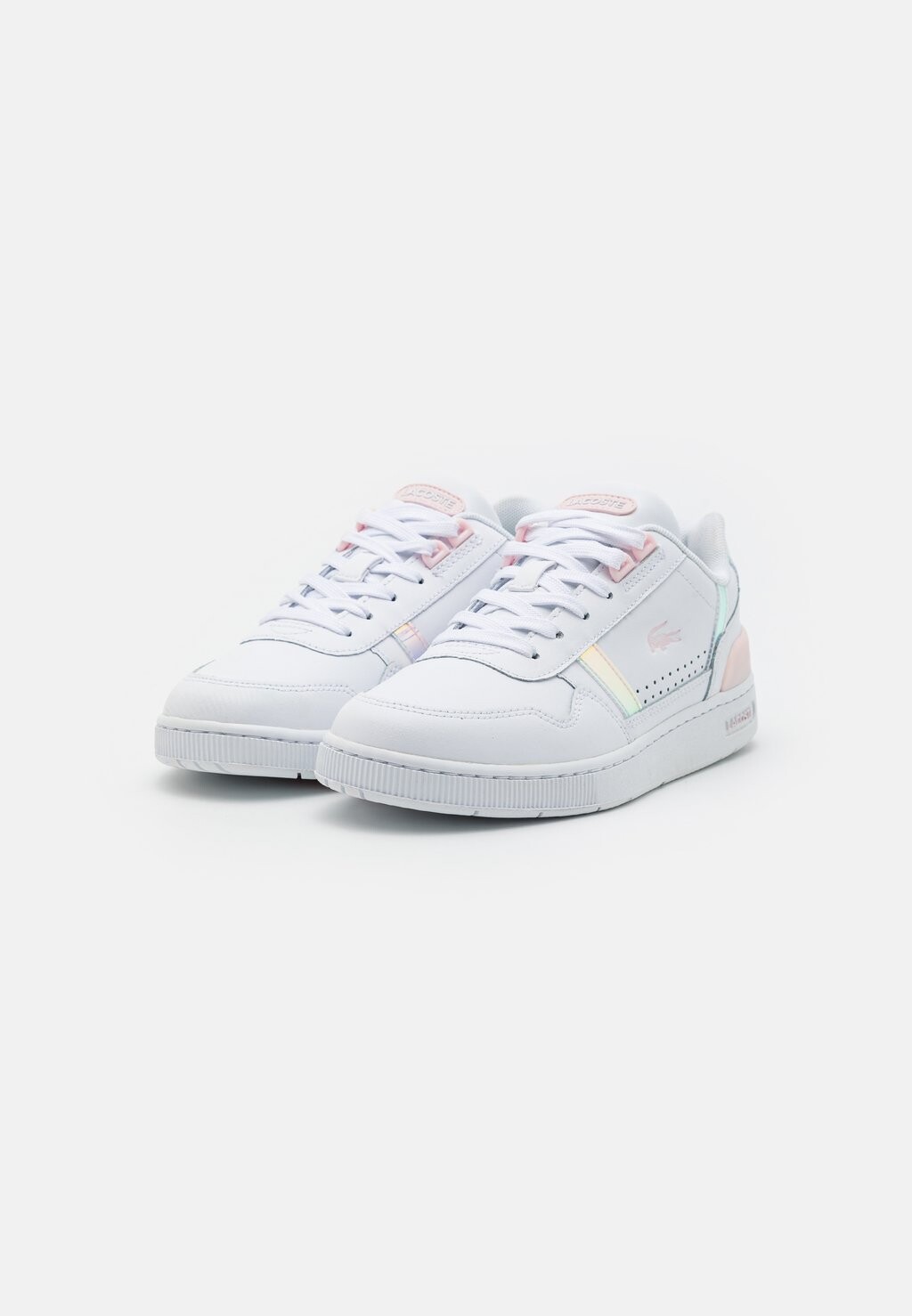 

Кроссовки Lacoste T-CLIP, цвет white/light pink, Белый, Кроссовки Lacoste T-CLIP, цвет white/light pink