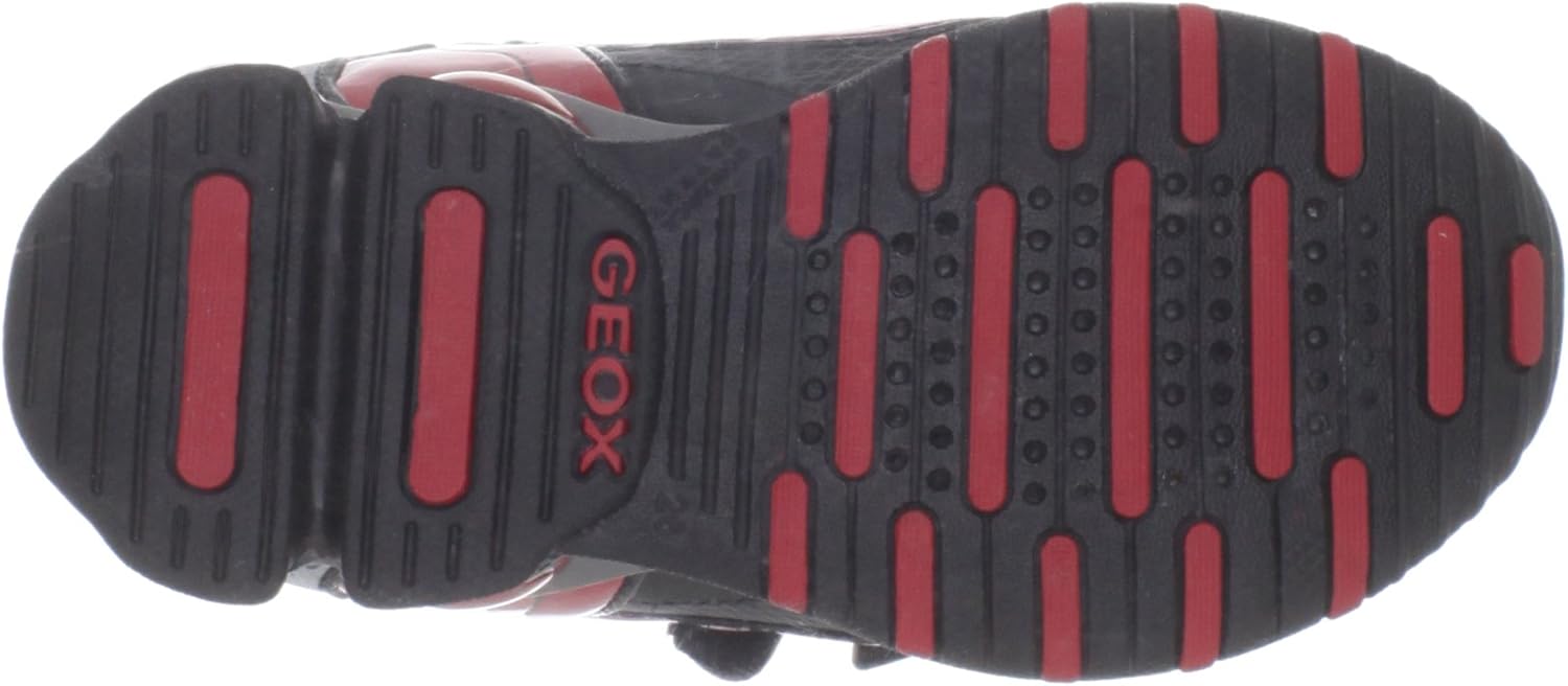 Кроссовки Geox Boys Cfighter29, красный/серый — фото 4