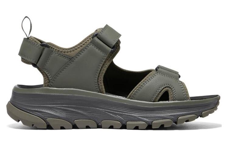 Сандалии D'Lux Trekker оливково-зеленого цвета Skechers — фото 2